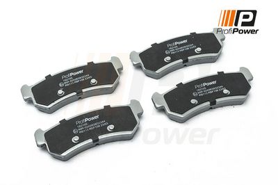 stabdžių trinkelių rinkinys, diskinis stabdys 1B2105 ProfiPower