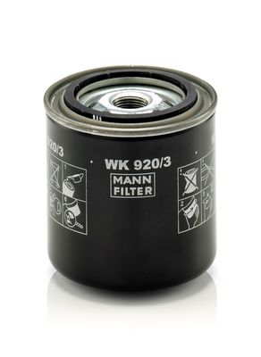 MANN-FILTER Brandstoffilter (WK 920/3)