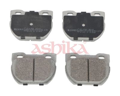 комплект спирачно феродо, дискови спирачки ASHIKA 51-0L-L06