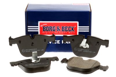 комплект спирачно феродо, дискови спирачки BORG & BECK BBP2188