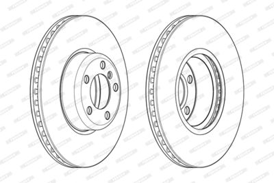 DISC FRANA FERODO DDF2403C1 1