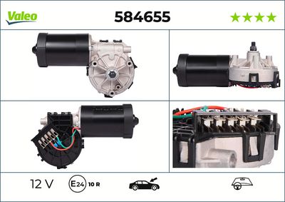 двигател на чистачките VALEO 584655