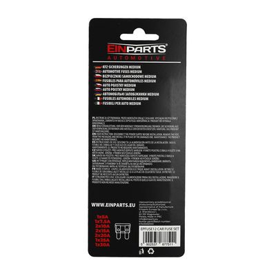 Odvlaživač zraka Einparts Automotive EPFUSE12