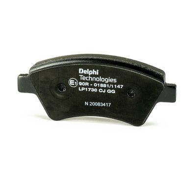 BREMSBELAGSATZ SCHEIBENBREMSE DELPHI LP1730 3