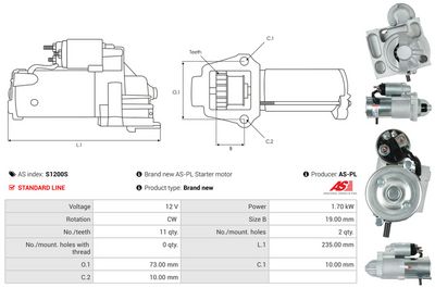 STARTER AS-PL S1200S 4