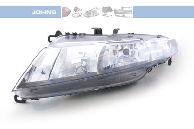 JOHNS 38 11 09 Основная фара  для HONDA CIVIC (Хонда Цивик)