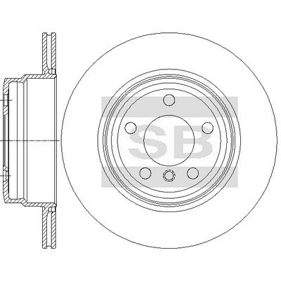 спирачен диск Hi-Q SD5223