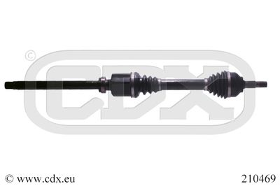 Приводной вал CDX 210469 для CITROËN C5