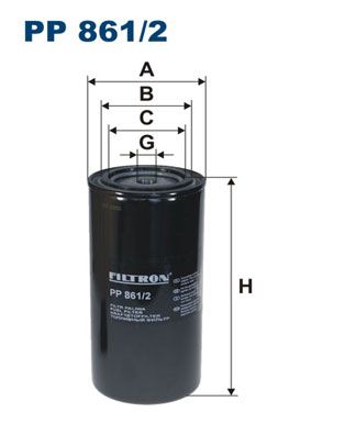 Fuel Filter PP 861/2