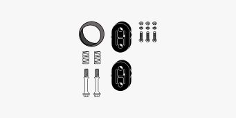 SET MONTARE SISTEM DE ESAPAMENT HJS 82438175