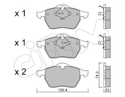 SET PLACUTE FRANA FRANA DISC