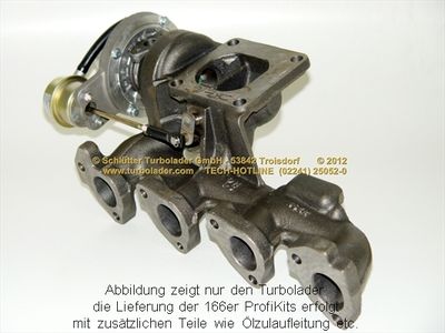 LADER AUFLADUNG SCHLÜTTER TURBOLADER 16607010 5