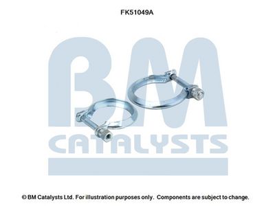Montážní sada, výfuková trubka BM CATALYSTS FK51049