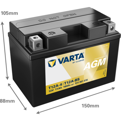 STARTERBATTERIE VARTA 511901016K544 1