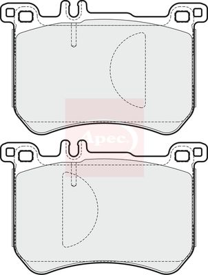APEC Brake Pad Set, disc brake PAD1938
