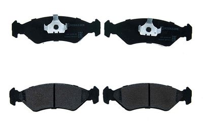 комплект спирачно феродо, дискови спирачки STELLOX 1550 000B-SX