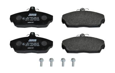 BREMSBELAGSATZ SCHEIBENBREMSE