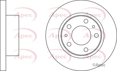 Brake Disc APEC DSK823