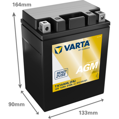 STARTERBATTERIE VARTA 512919021K542 1