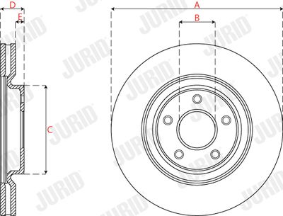 Brake Disc 563277JC-1