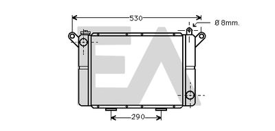 EACLIMA 31R60011 Крышка радиатора  для DACIA 1410 (Дача 1410)