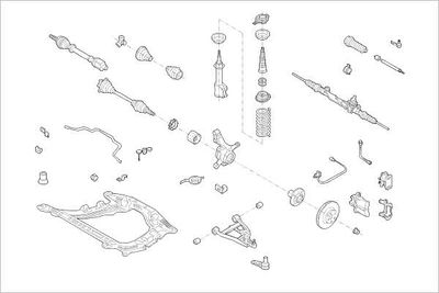 RADAUFHäNGUNG DELPHI OERENA000008418F
