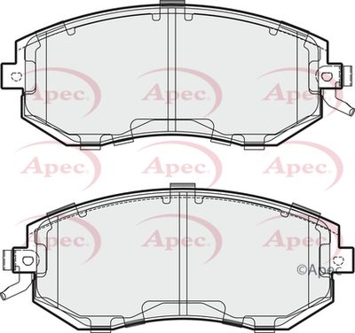 Brake Pad Set APEC PAD1868