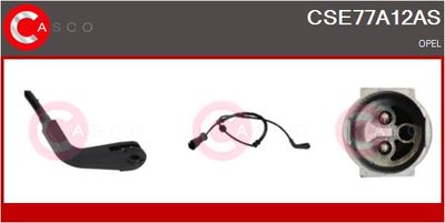 SENZOR DE AVERTIZARE UZURA PLACUTE DE FRANA