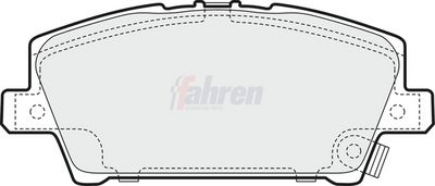 Fahren Brake Pad Set, disc brake FBP3302