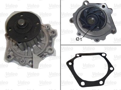 Water Pump, engine cooling 506846