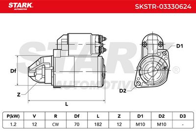 стартер STARK SKSTR-03330624