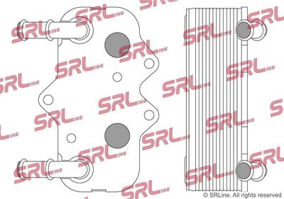 Oil cooler, engine oil
