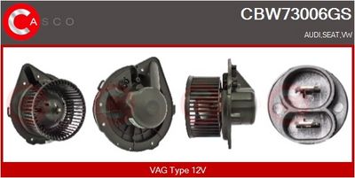 VENTILATOR HABITACLU CASCO CBW73006GS