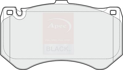 APEC Brake Pad Set, disc brake PAD1820B