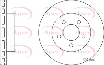 Brake Disc APEC DSK2445