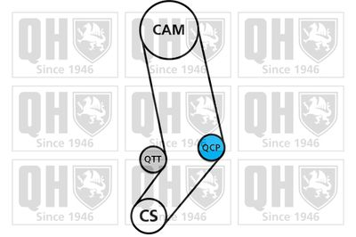 SET CUREA DE DISTRIBUTIE QUINTON HAZELL QBK809 1