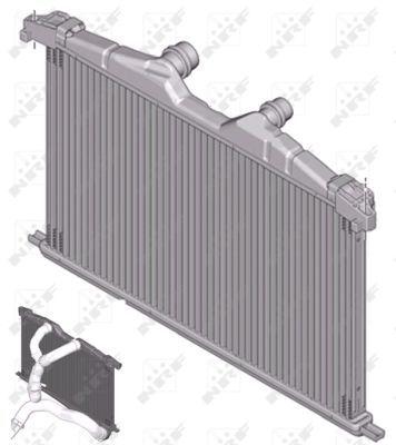 INTERCOOLER COMPRESOR NRF 30320 4