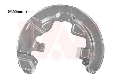 SPRITZBLECH BREMSSCHEIBE