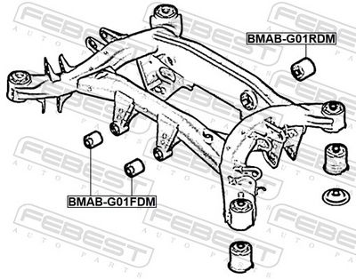 RULMENT DIFERENTIAL FEBEST BMABG01RDM 1
