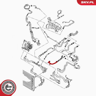 Potrubí chladiva SKV 43SKV763