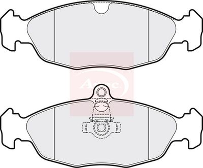 APEC Brake Pad Set, disc brake PAD982