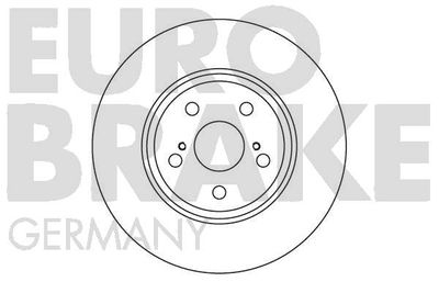EUROBRAKE 5815204557 Гальмівні диски 