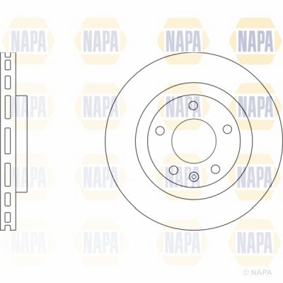 Brake Disc NAPA NBD5022