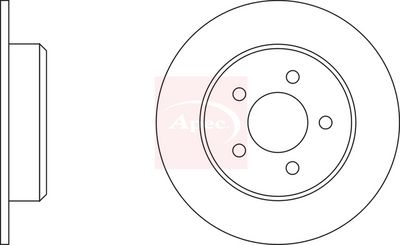 APEC Brake Disc DSK2079
