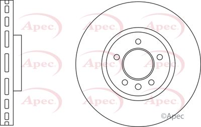 Brake Disc APEC DSK2883