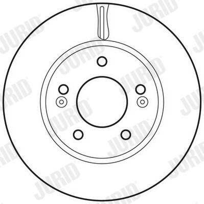 BREMSSCHEIBE JURID 562817JC 1