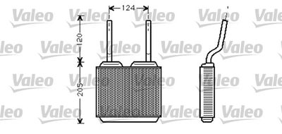 VALEO Kachelradiateur, interieurverwarming (812146)