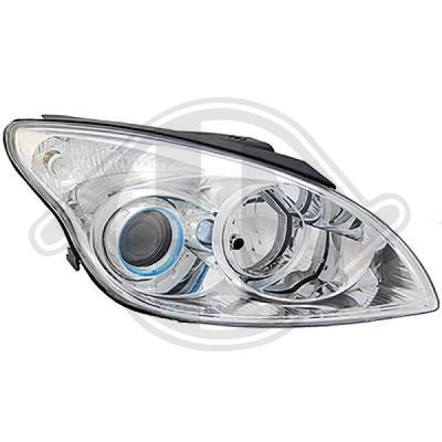Основная фара DIEDERICHS 6835080 для HYUNDAI i30
