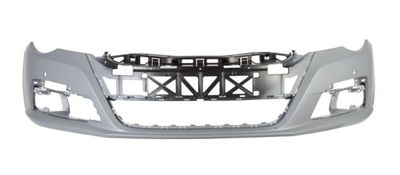Bumper (Voor, met basiscoating, met parkeersensor gaten, voor het schilderen) past: VW PASSAT CC 05.08-01.12