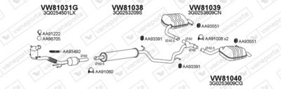 SISTEM DE ESAPAMENT VENEPORTE 801008